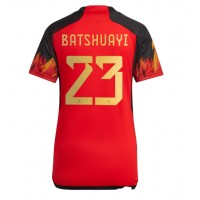 Belgien Michy Batshuayi #23 Heimtrikot Frauen WM 2022 Kurzarm